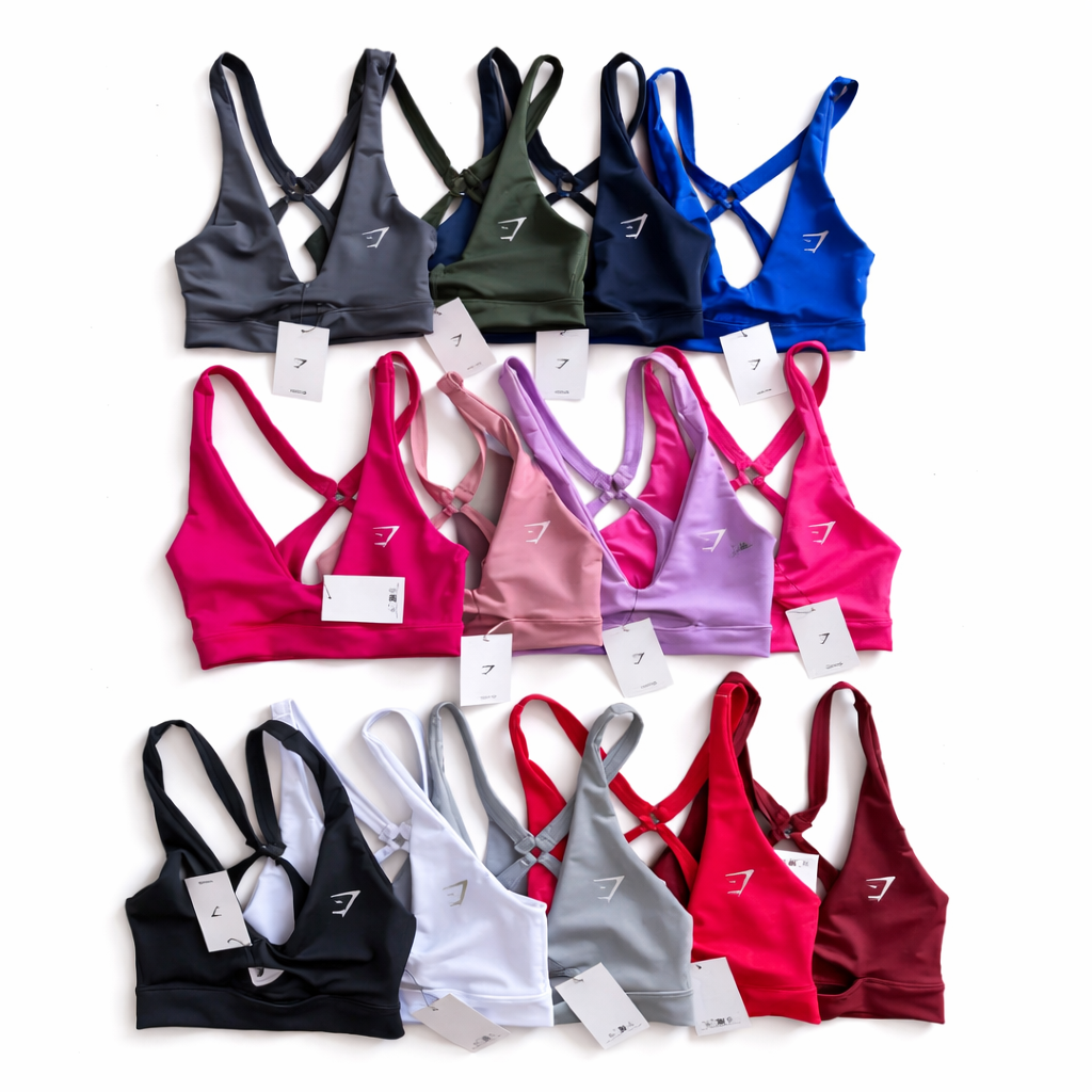 Pek a boo sport bra gymshark