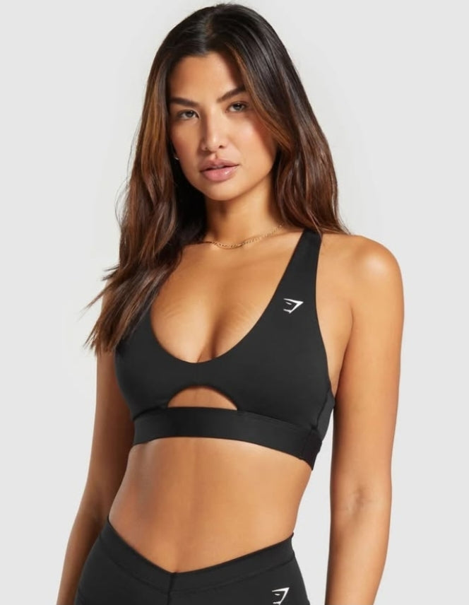 Pek a boo sport bra gymshark
